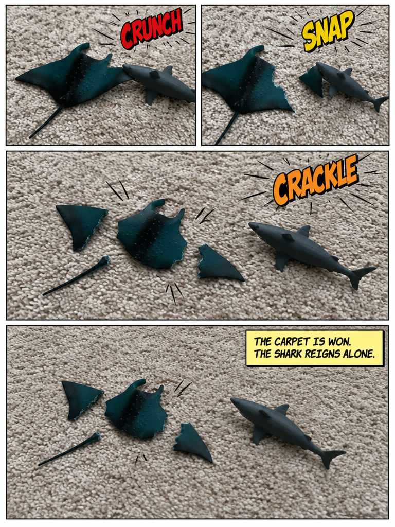 Sharkey’s battles, the horrible manta (page 4 of 4)