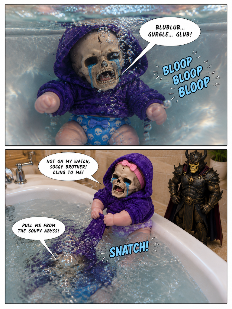 Bathtime Tyranny (page 6 of 28)