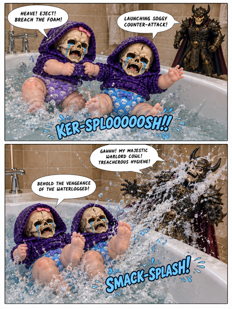 Bathtime Tyranny (page 7 of 28)