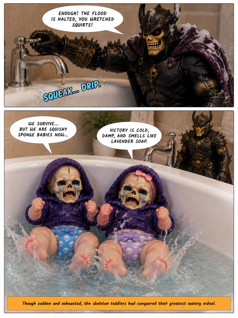 Bathtime Tyranny (page 8 of 28)