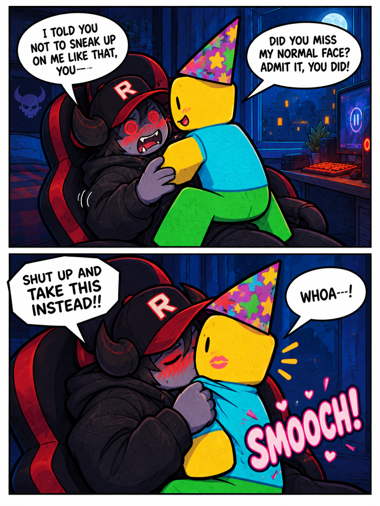 A Sudden Transformation and Affection Overload (page 2 of 4)