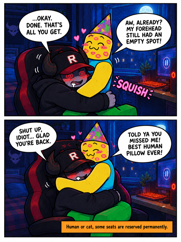 A Sudden Transformation and Affection Overload (page 4 of 4)