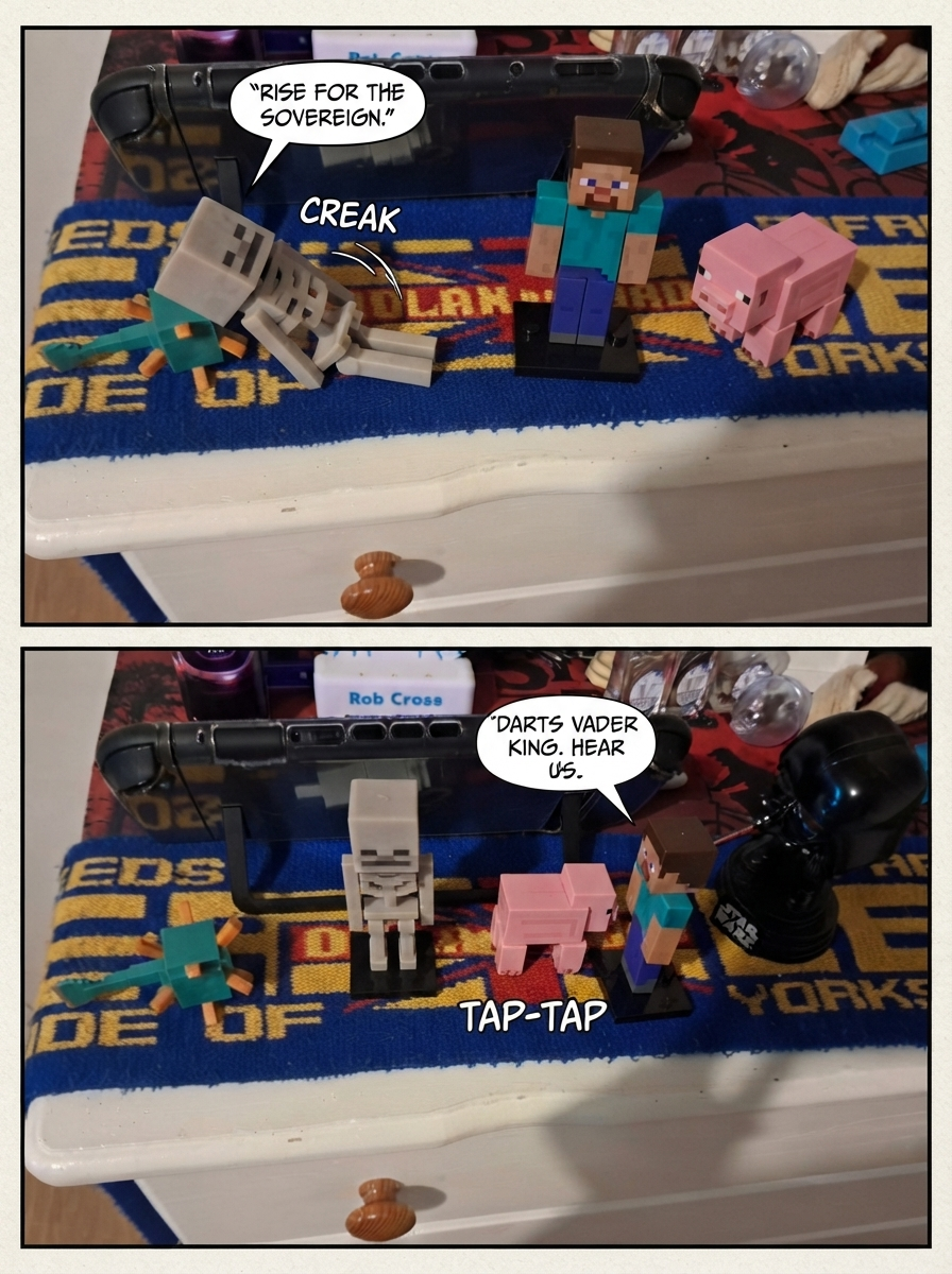 Ancient Trick or Treaters Meet Darts Vader King (page 2 of 4)