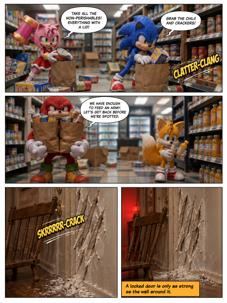 Grocery Run Under Lockdown (page 3 of 4)
