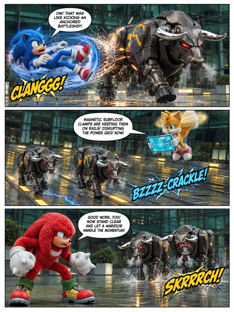 Stampede on the Plaza (page 2 of 4)