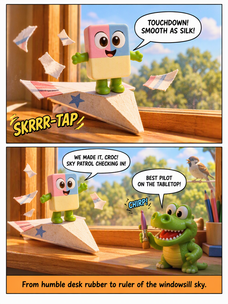The Little Eraser Who Wanted to Fly (page 4 of 4)
