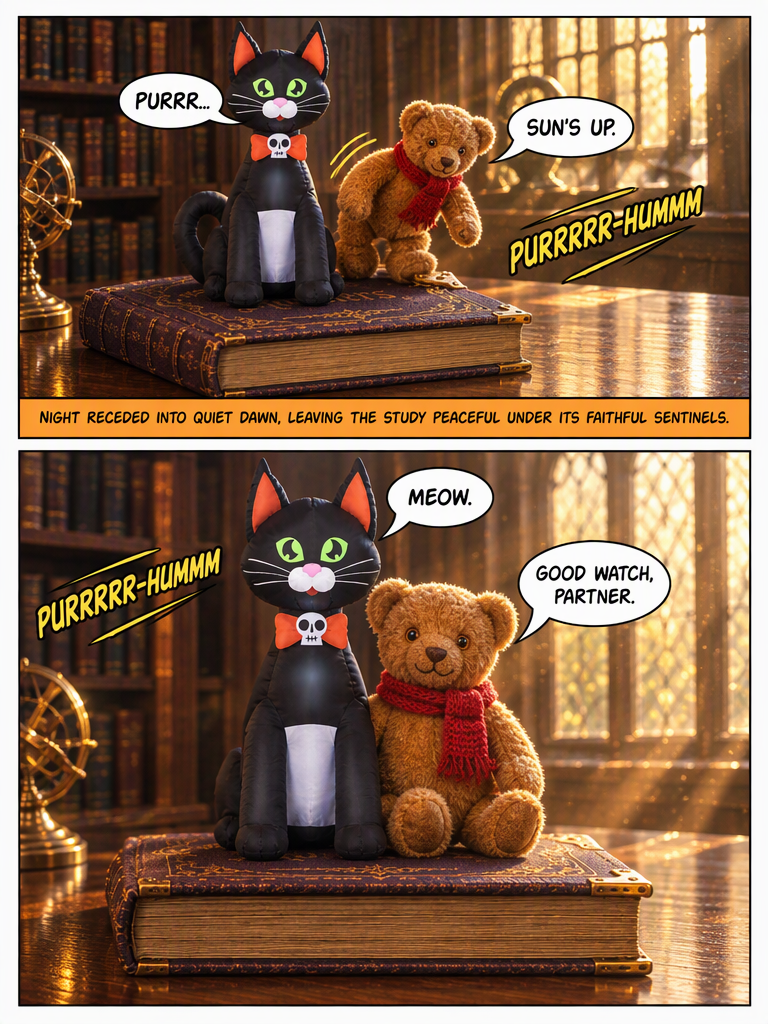 Night Patrol on the Desk (page 4 of 4)