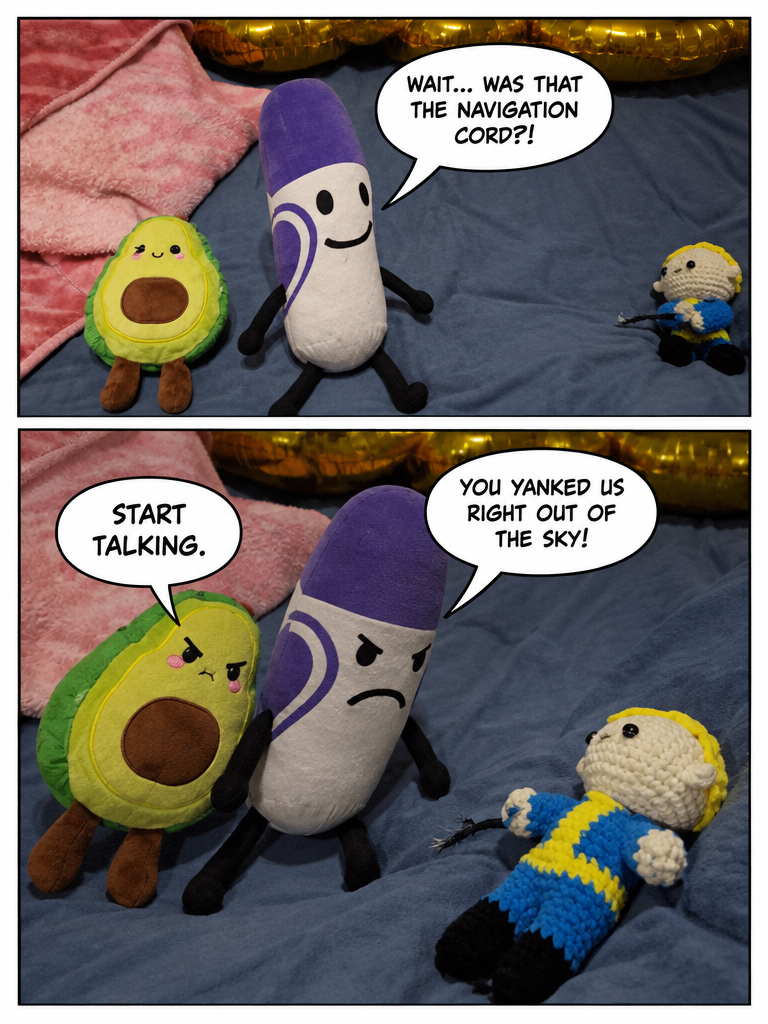 A Sudden Landing (page 3 of 4)