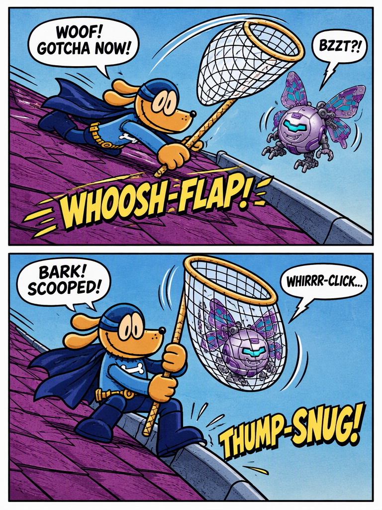 Rooftop Catch (page 3 of 4)