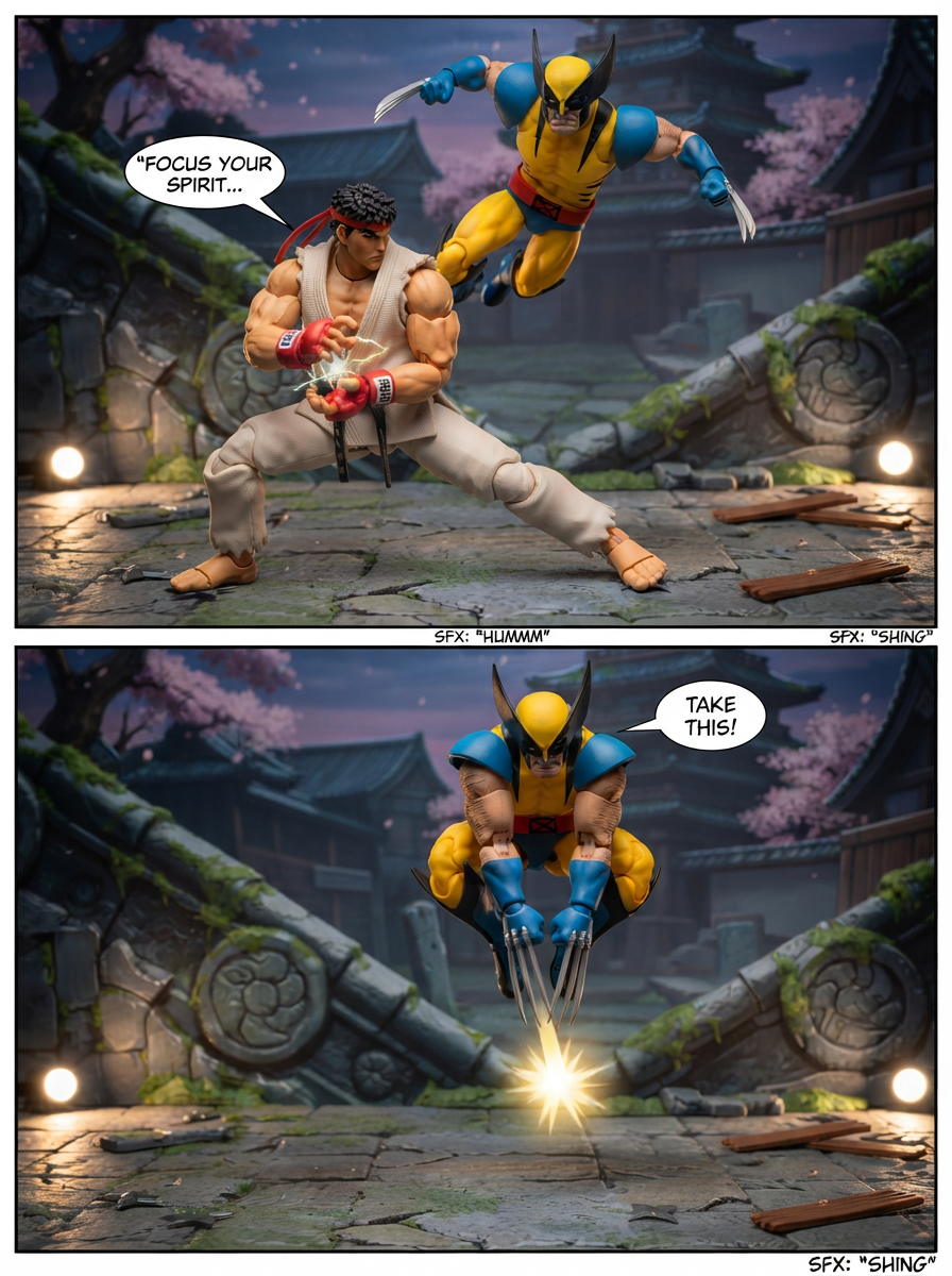 Arcade Showdown: Martial Artist vs Clawed Fighter (page 3 of 4)