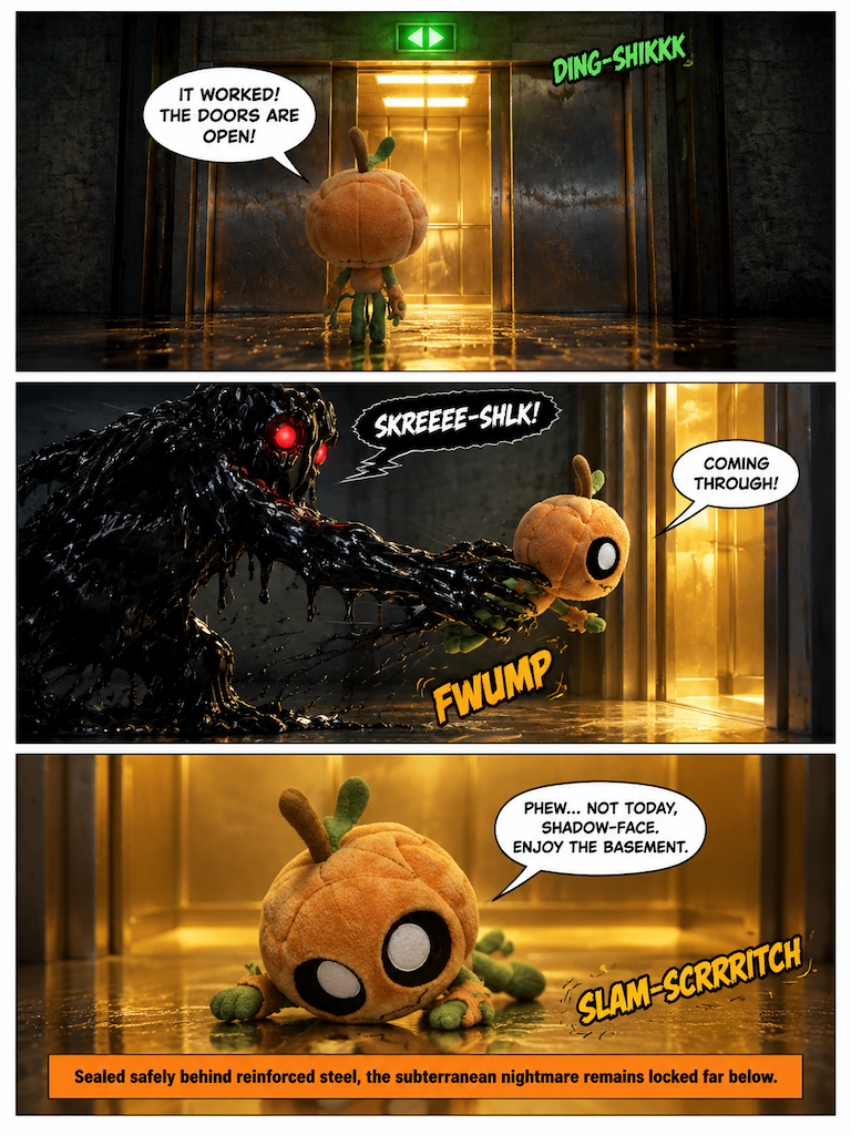 Gourdy and the Elevator of Shadows (page 4 of 4)
