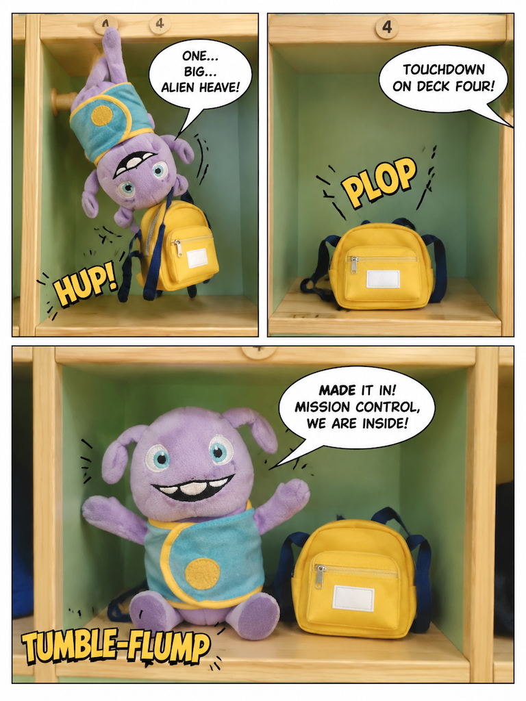First Day in the Cubby (page 3 of 4)