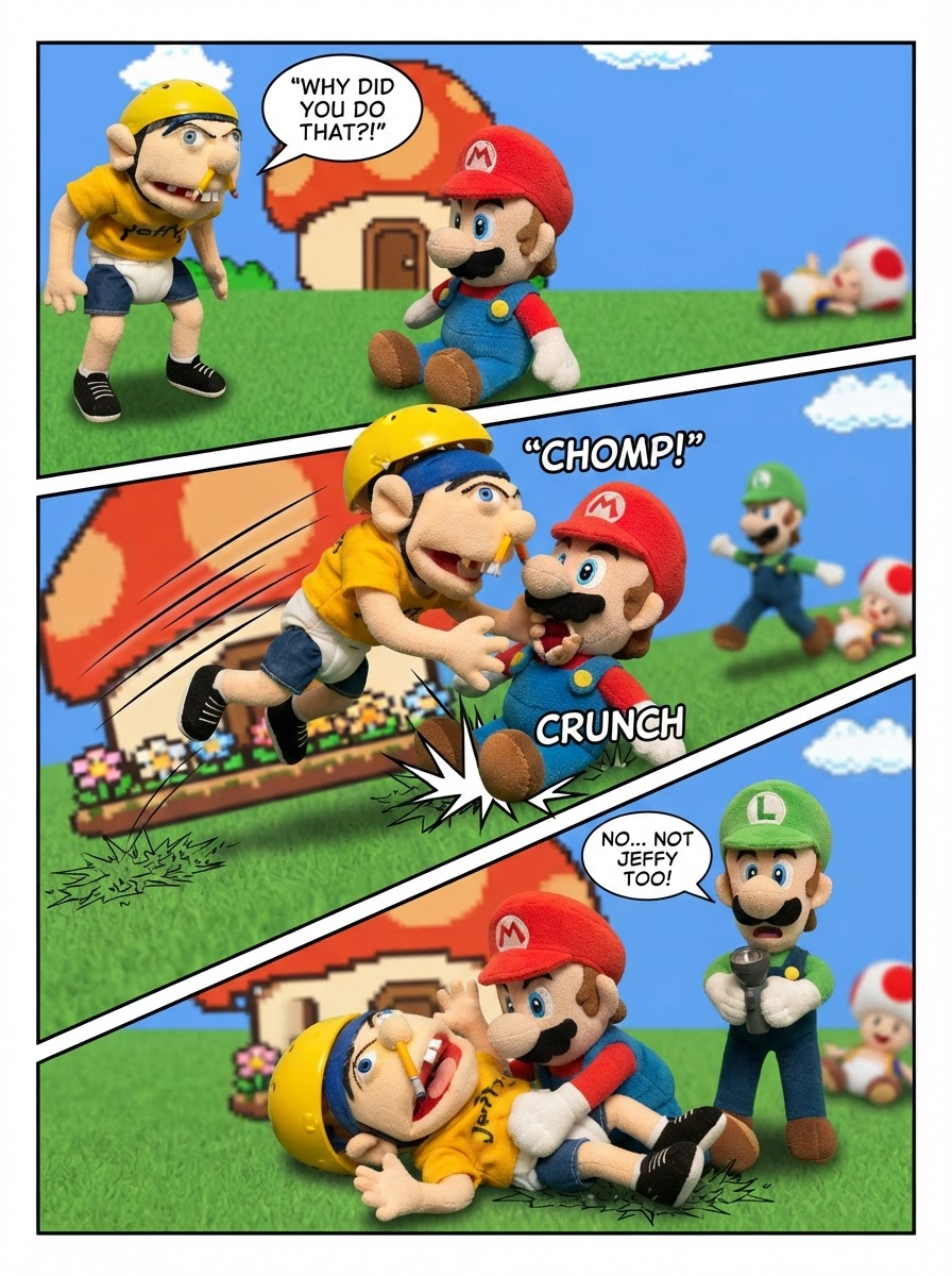 Camping Turmoil at the Mushroom House (page 3 of 4)