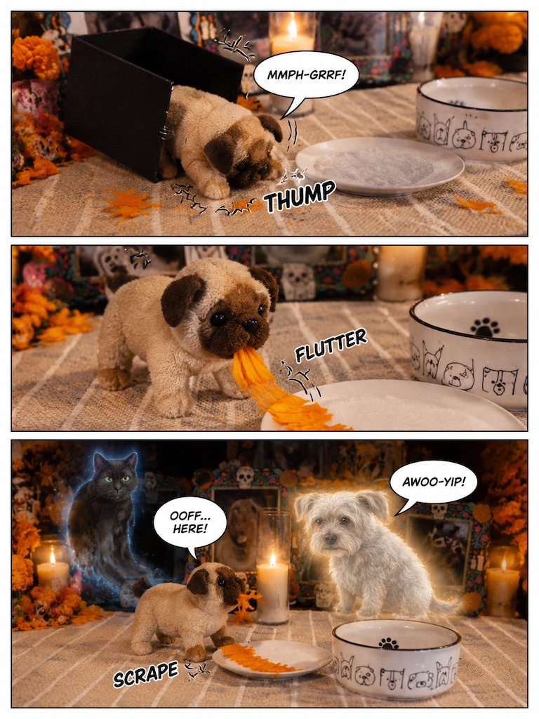 Sammy Sees Spirits Pt. 6: The Altar Feast (page 3 of 4)