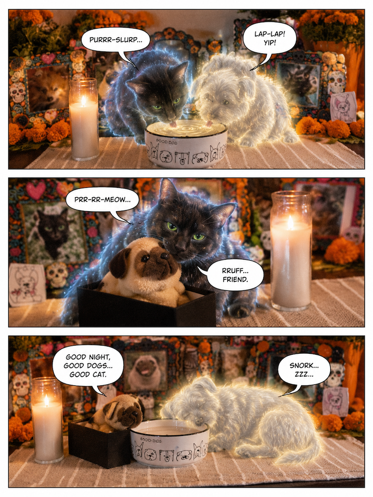 Sammy Sees Spirits Pt. 6: The Altar Feast (page 4 of 4)