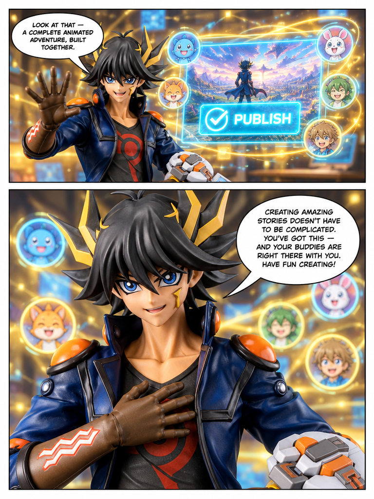 How to Create with Buddies: Step-by-Step (page 4 of 4)