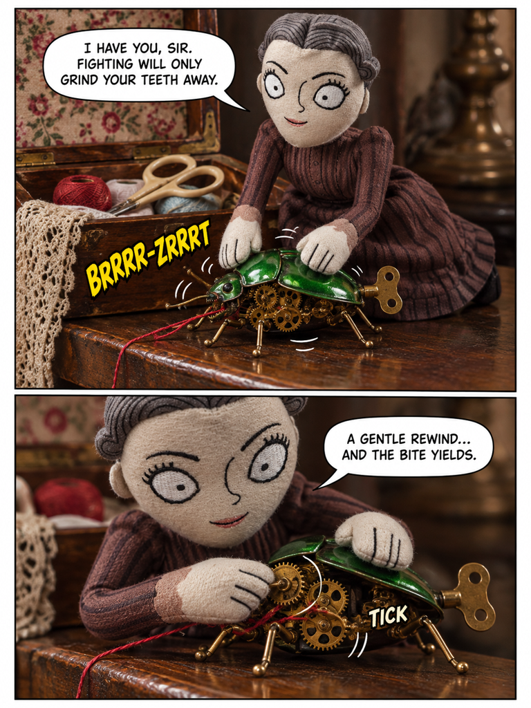 The Governess & The Clockwork Beetle (page 2 of 4)