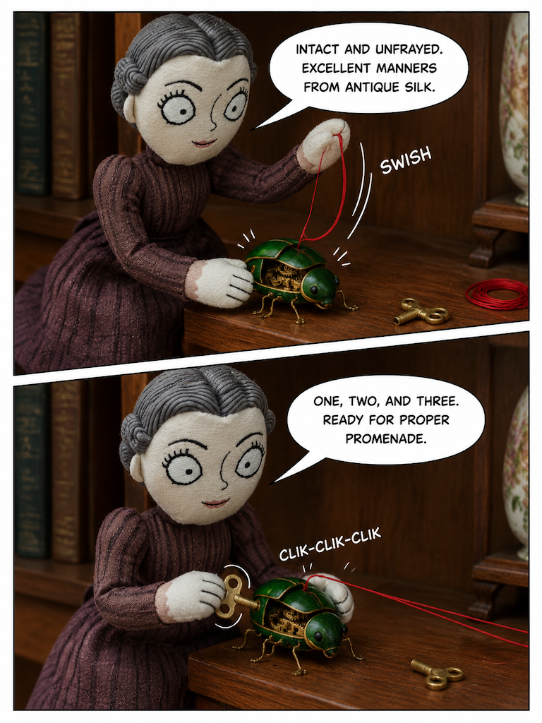 The Governess & The Clockwork Beetle (page 3 of 4)