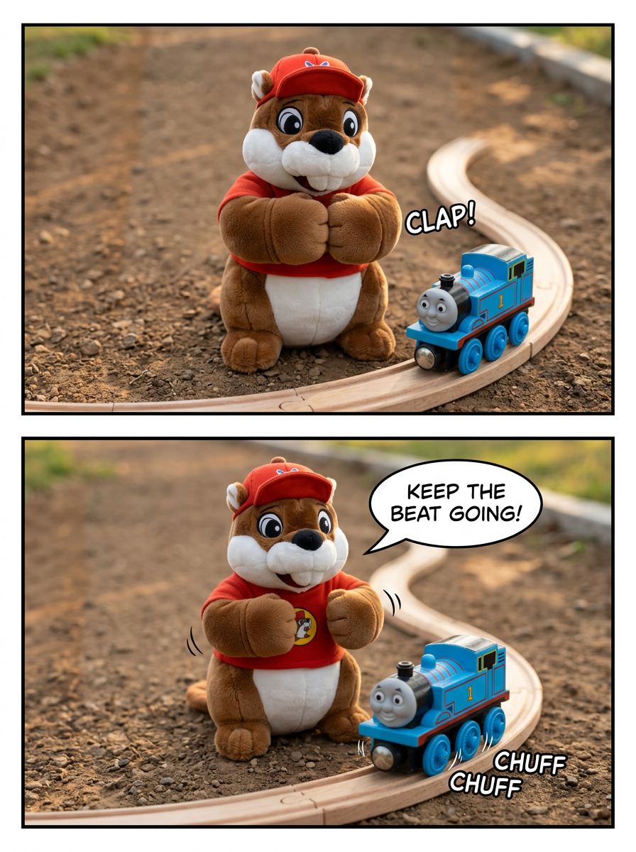 Clapping Along the Tracks (page 3 of 4)