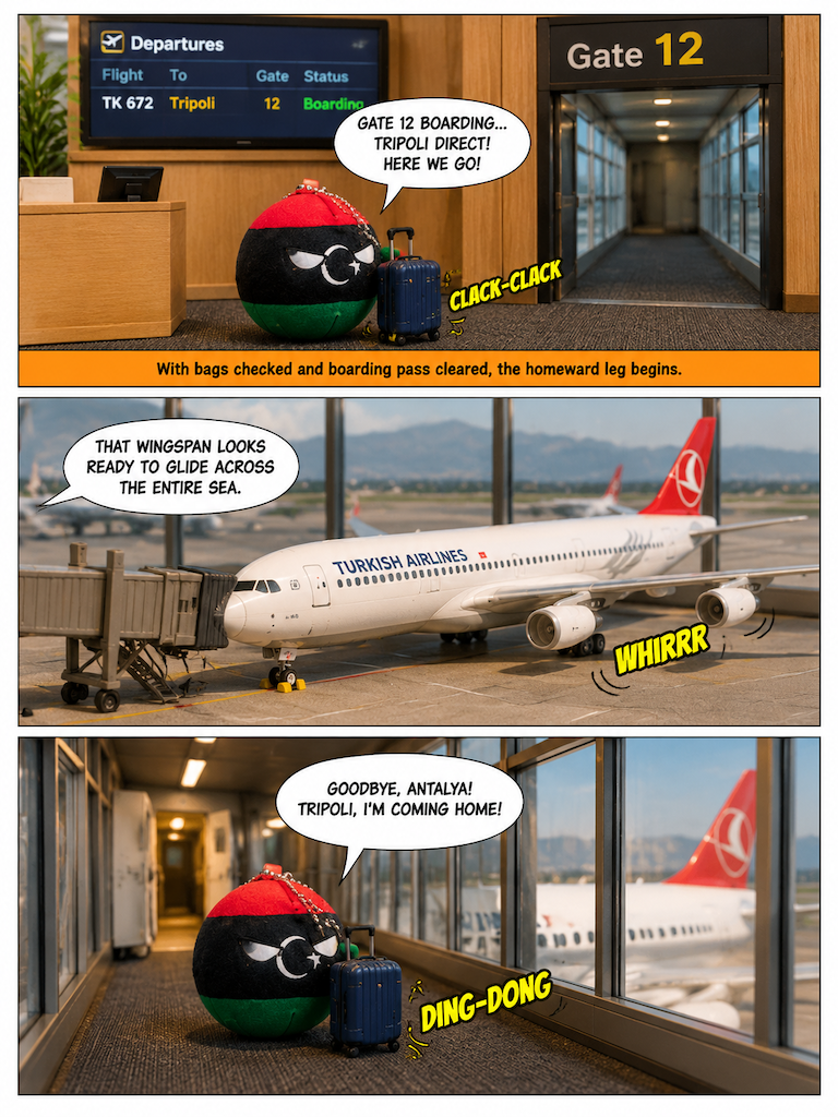 Homeward Flight to Tripoli (page 2 of 4)