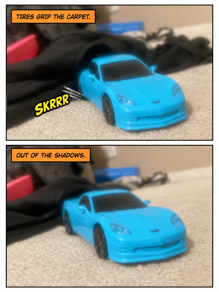 The Blue Car's Great Carpet Escape (page 2 of 4)