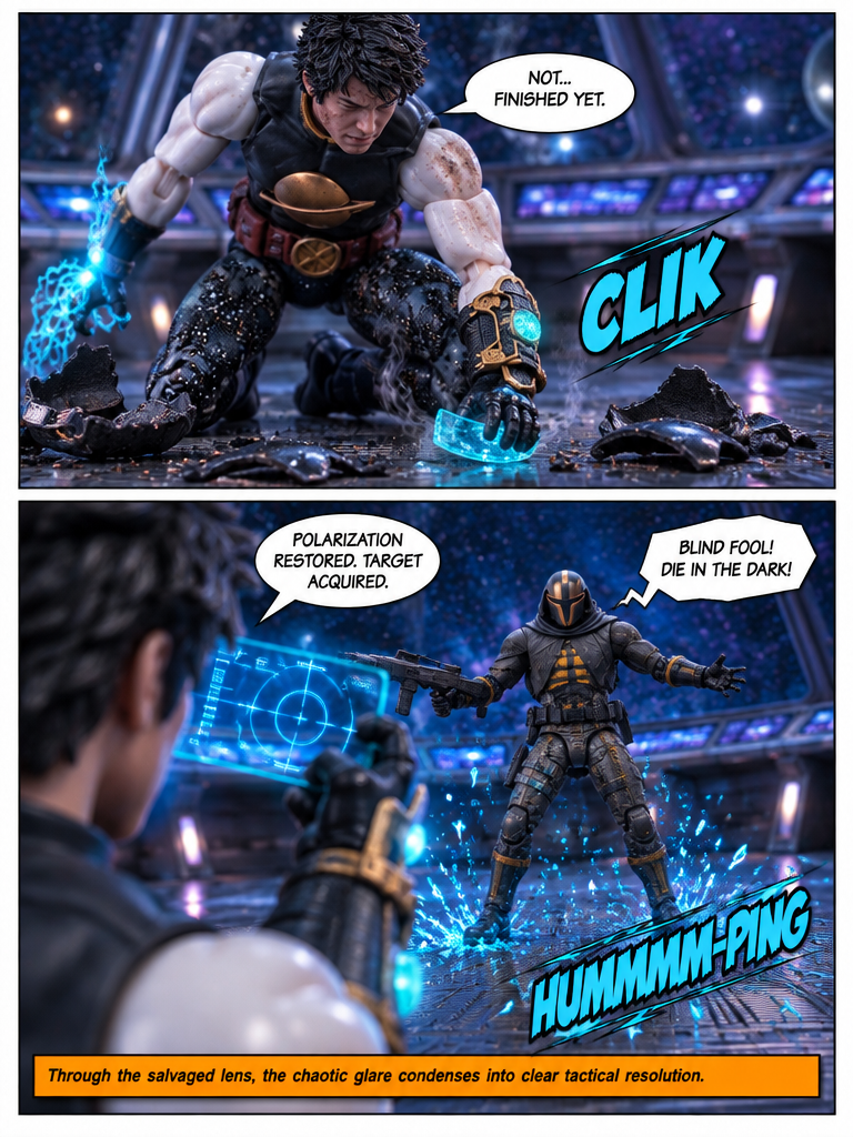 🪐 Kaelen Voss 💥 Blinded Retaliation 💬 Comic Story part 4 (page 3 of 4)