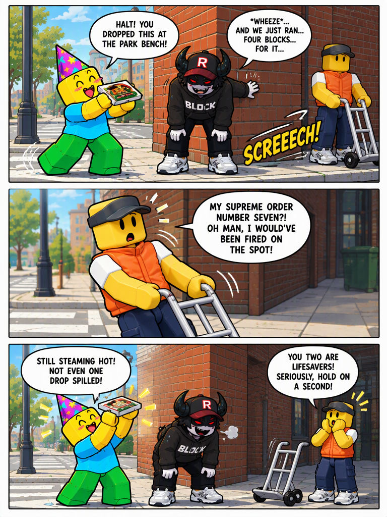 Delivery Sprint on the Curb (page 3 of 4)