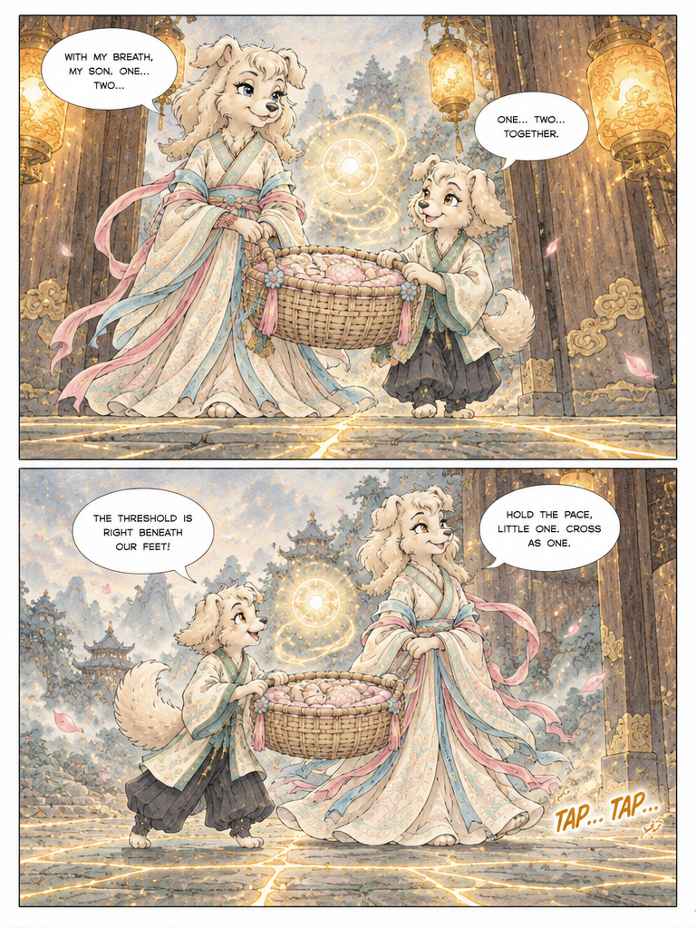 Threshold of the Sacred Dawn (page 2 of 4)