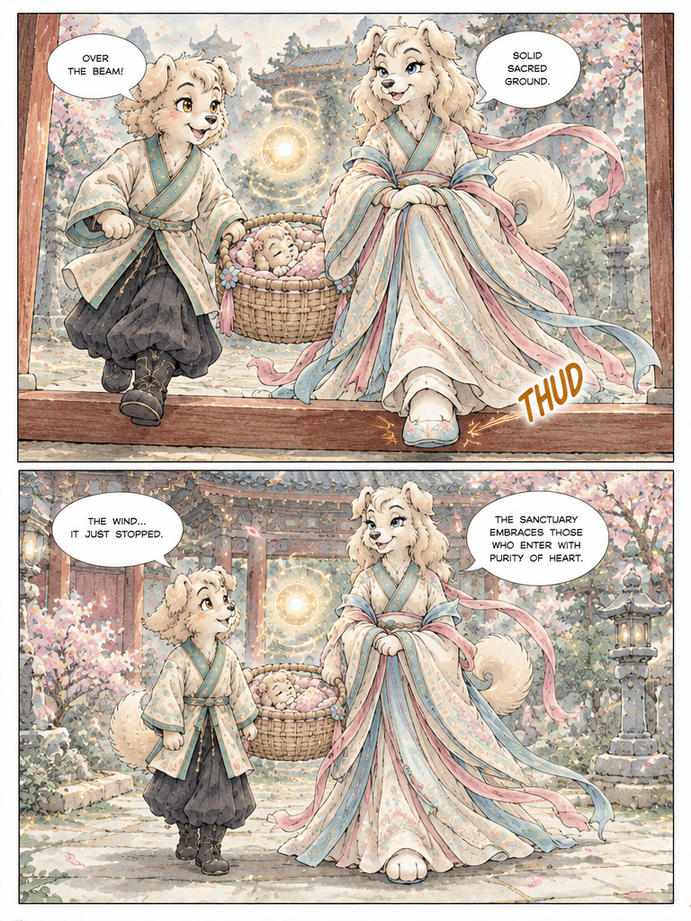 Threshold of the Sacred Dawn (page 3 of 4)
