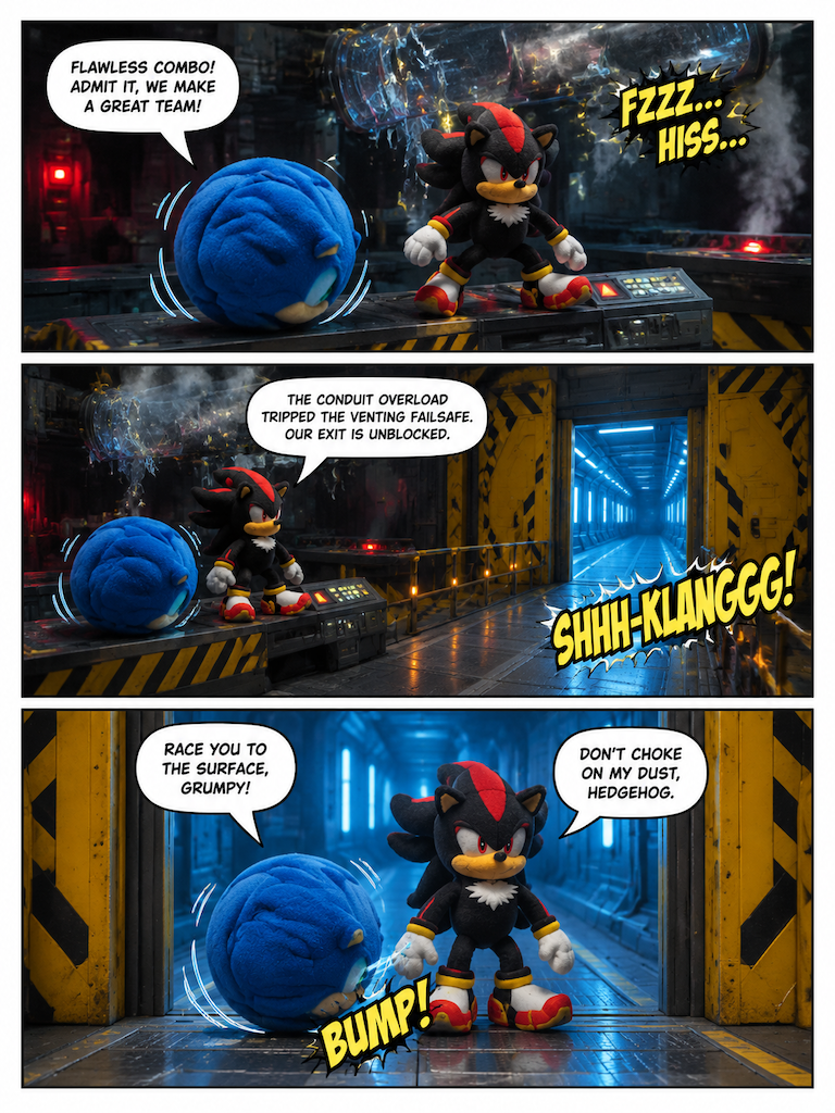Lockdown in the Eggman Lab (page 4 of 4)