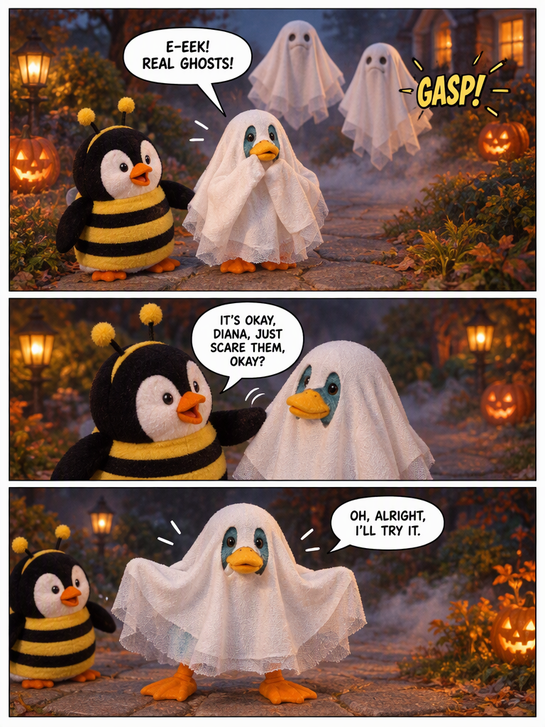 The Ghostly Scare on Halloween Night (page 2 of 4)