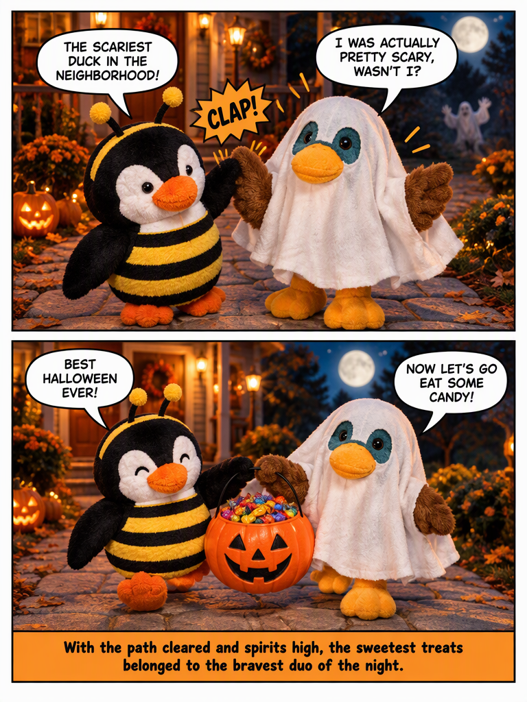 The Ghostly Scare on Halloween Night (page 4 of 4)