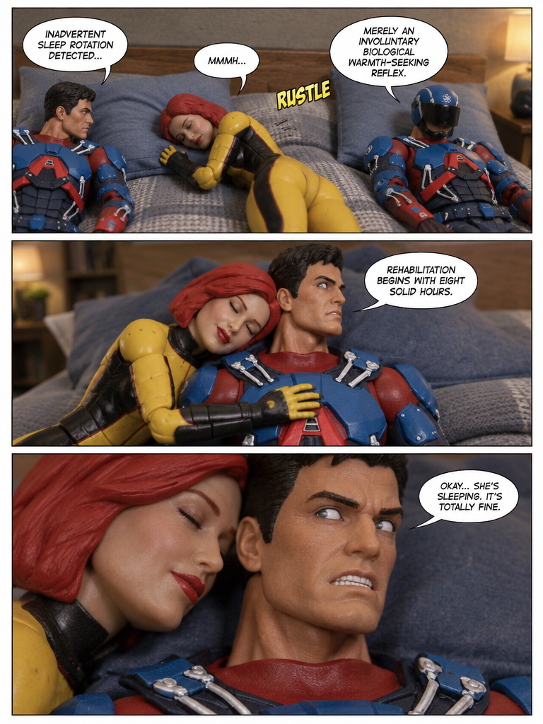 the atom and Giganta in Rest and Rehabilitation (page 2 of 4)