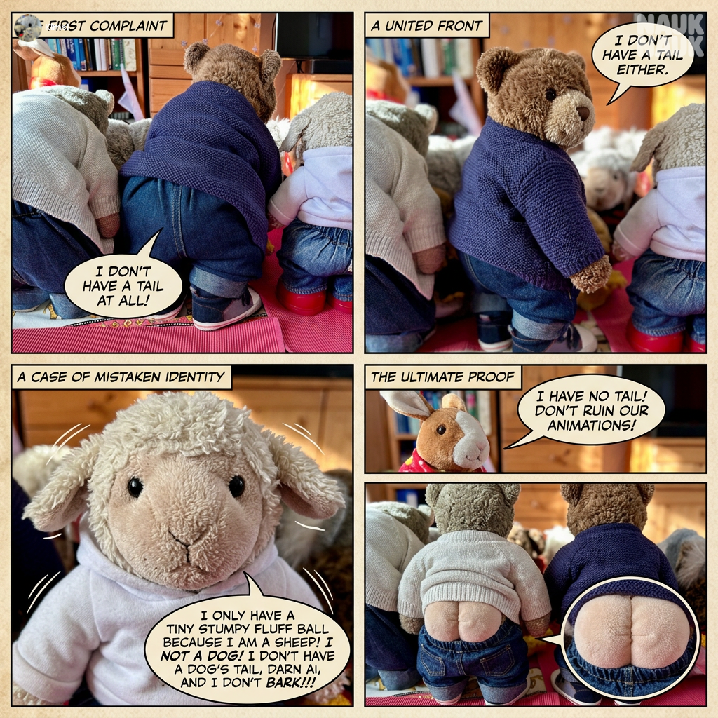 Anti-Tail Protest (Cartoon)