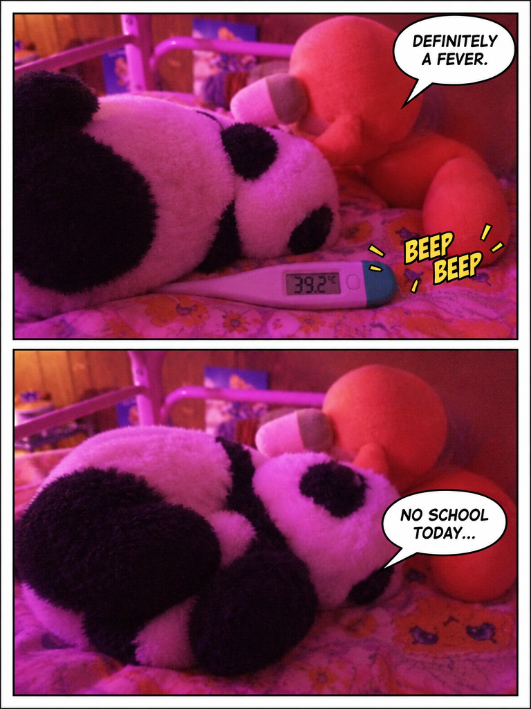 Sick Day in Bed (page 3 of 4)