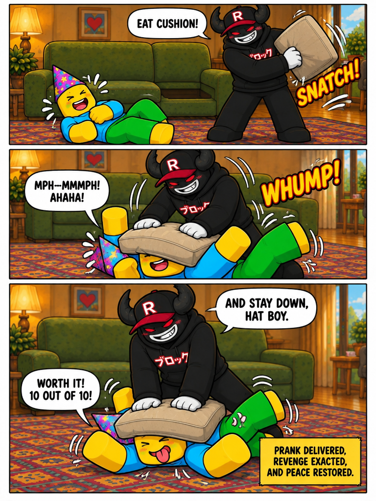 Silly Prank Retaliation (page 4 of 4)