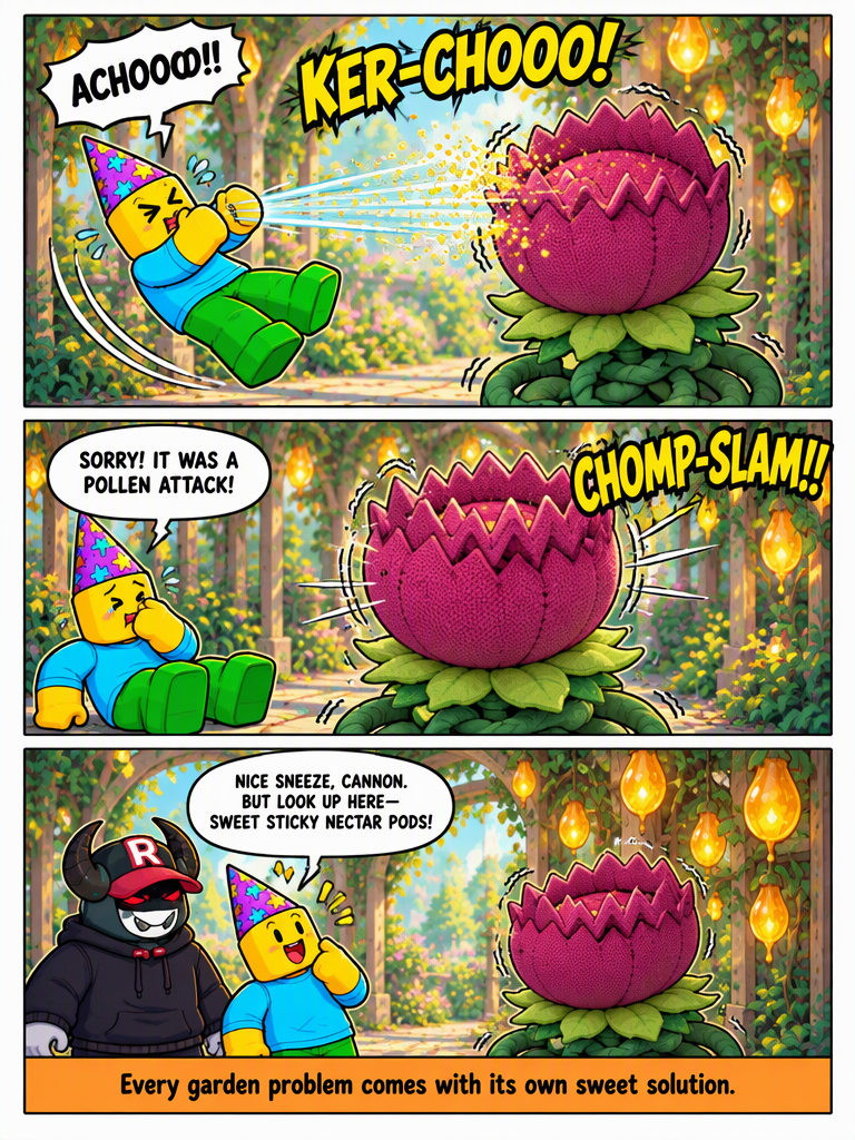 Garden Blossom Key Caper (page 2 of 4)
