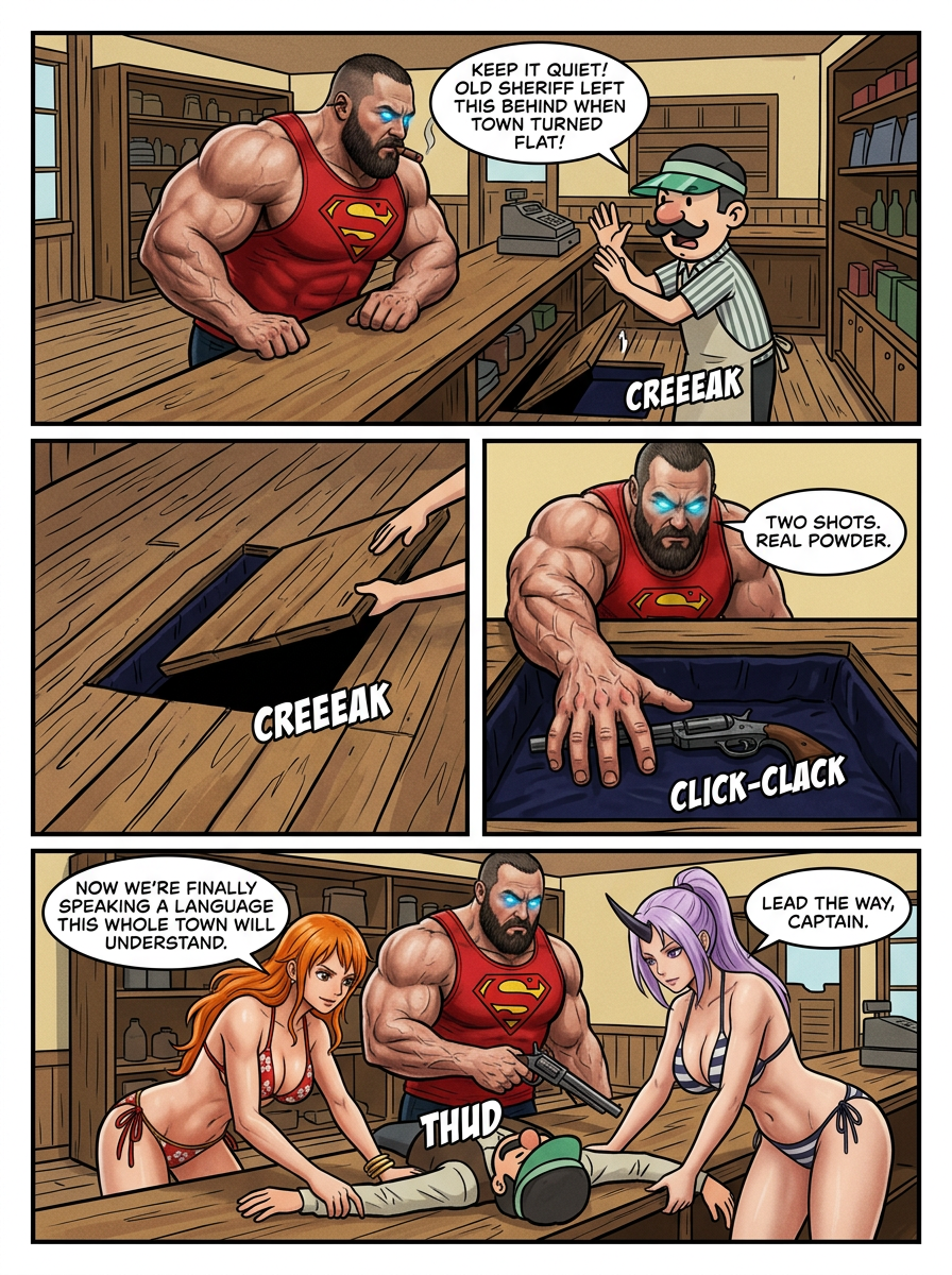 One piece A Real Gun in a Flat Town (page 4 of 4)
