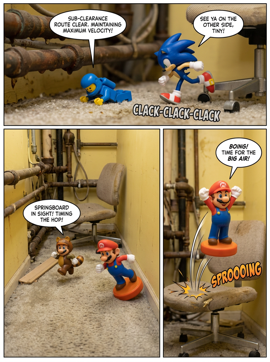 Parkour Through the Backrooms (page 2 of 4)