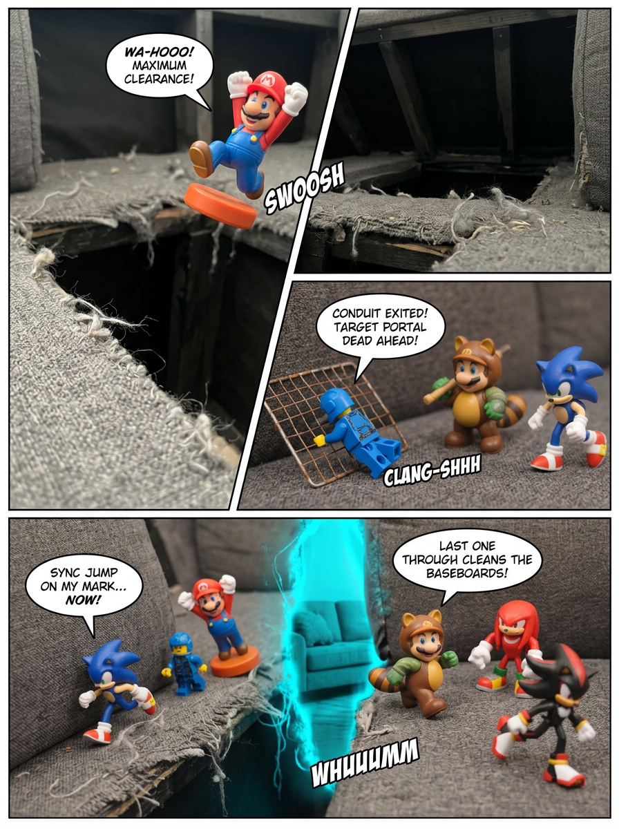 Parkour Through the Backrooms (page 3 of 4)