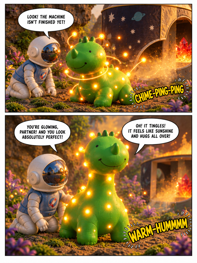the dino crusader can speak?! (page 3 of 4)