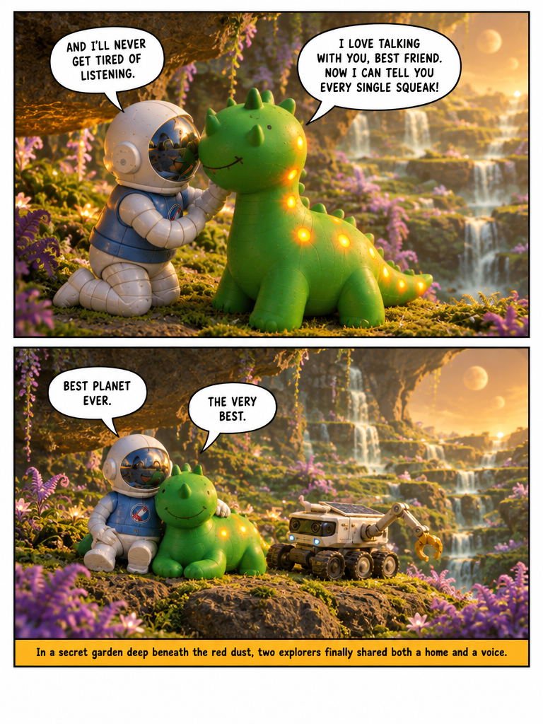the dino crusader can speak?! (page 4 of 4)