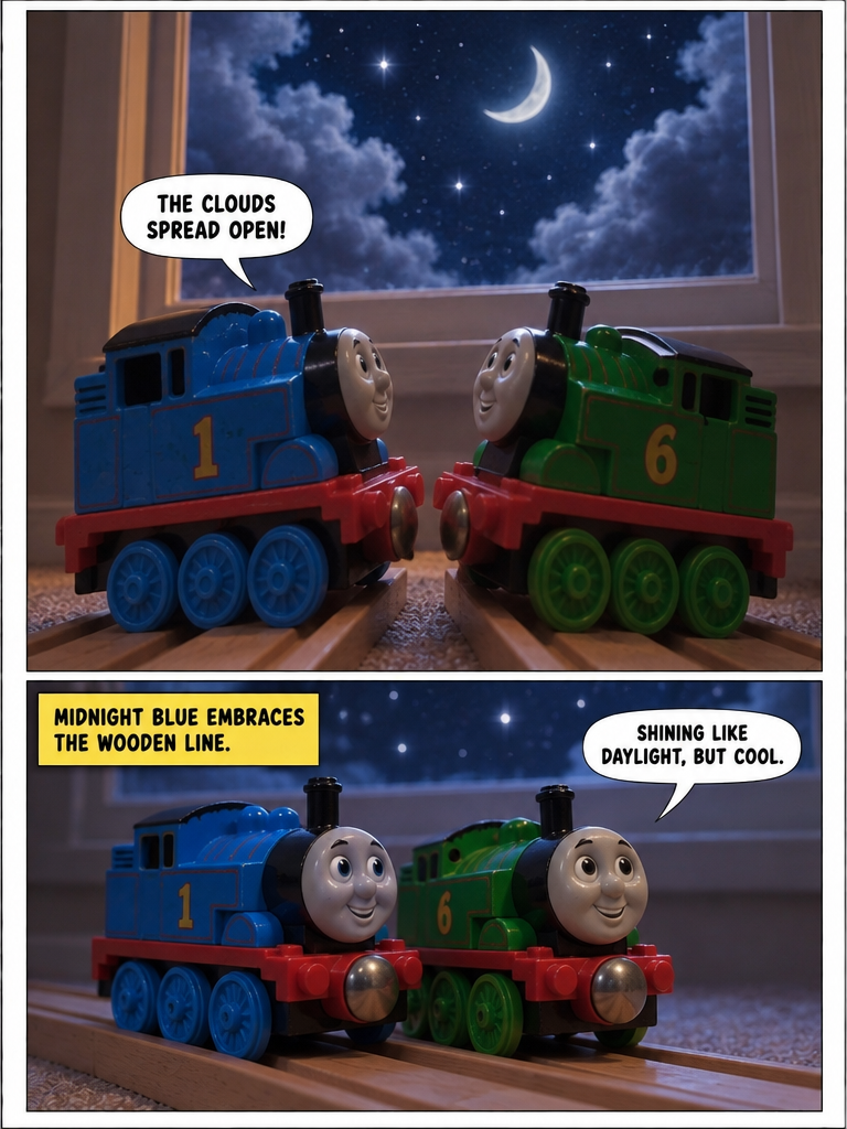 Night Sky on the Wooden Line (page 3 of 4)