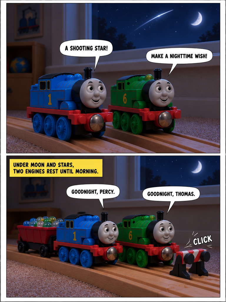 Night Sky on the Wooden Line (page 4 of 4)