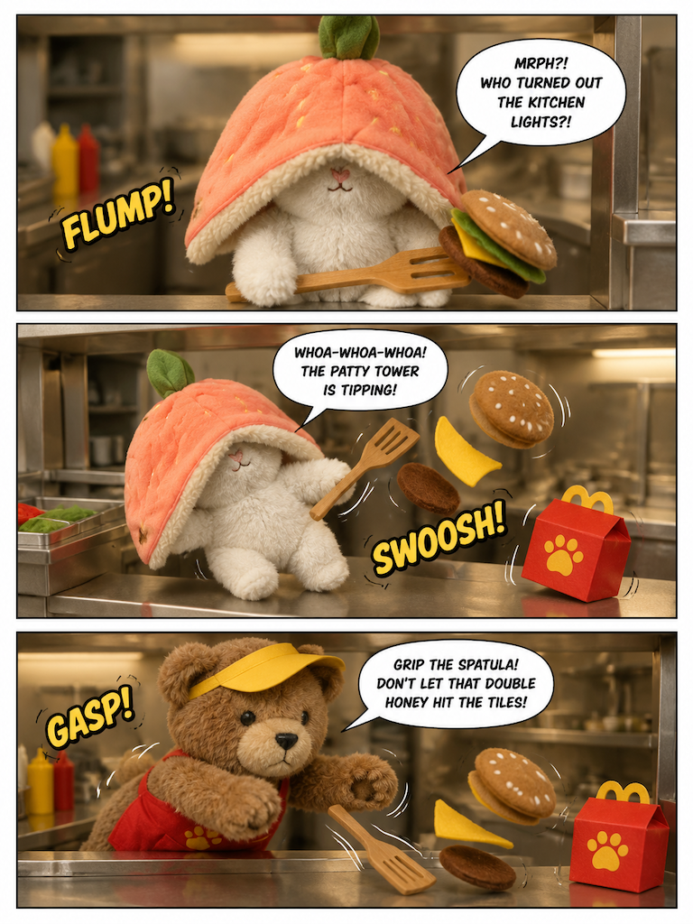 Bunny's First Shift at mcBear's (page 2 of 4)
