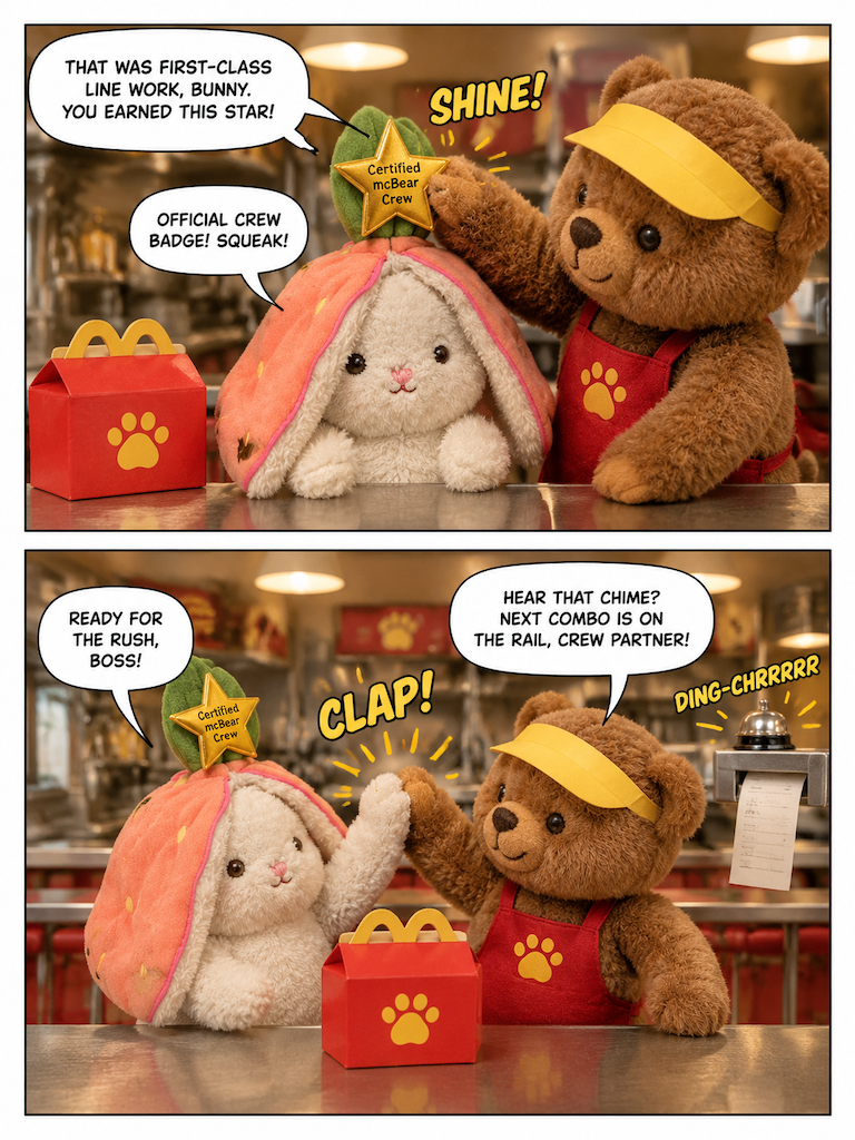 Bunny's First Shift at mcBear's (page 4 of 4)