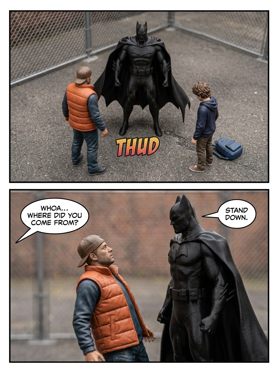 A Lesson in the Courtyard (page 2 of 4)