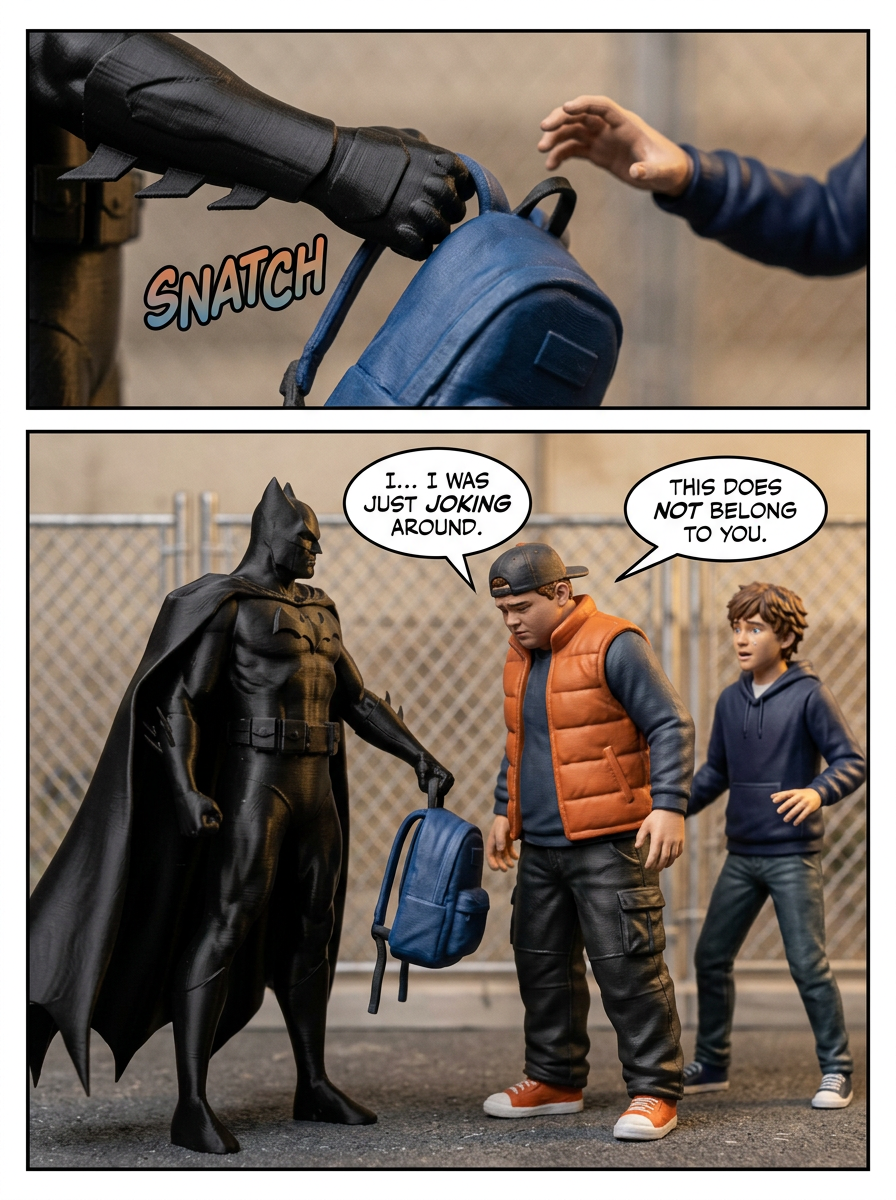 A Lesson in the Courtyard (page 3 of 4)