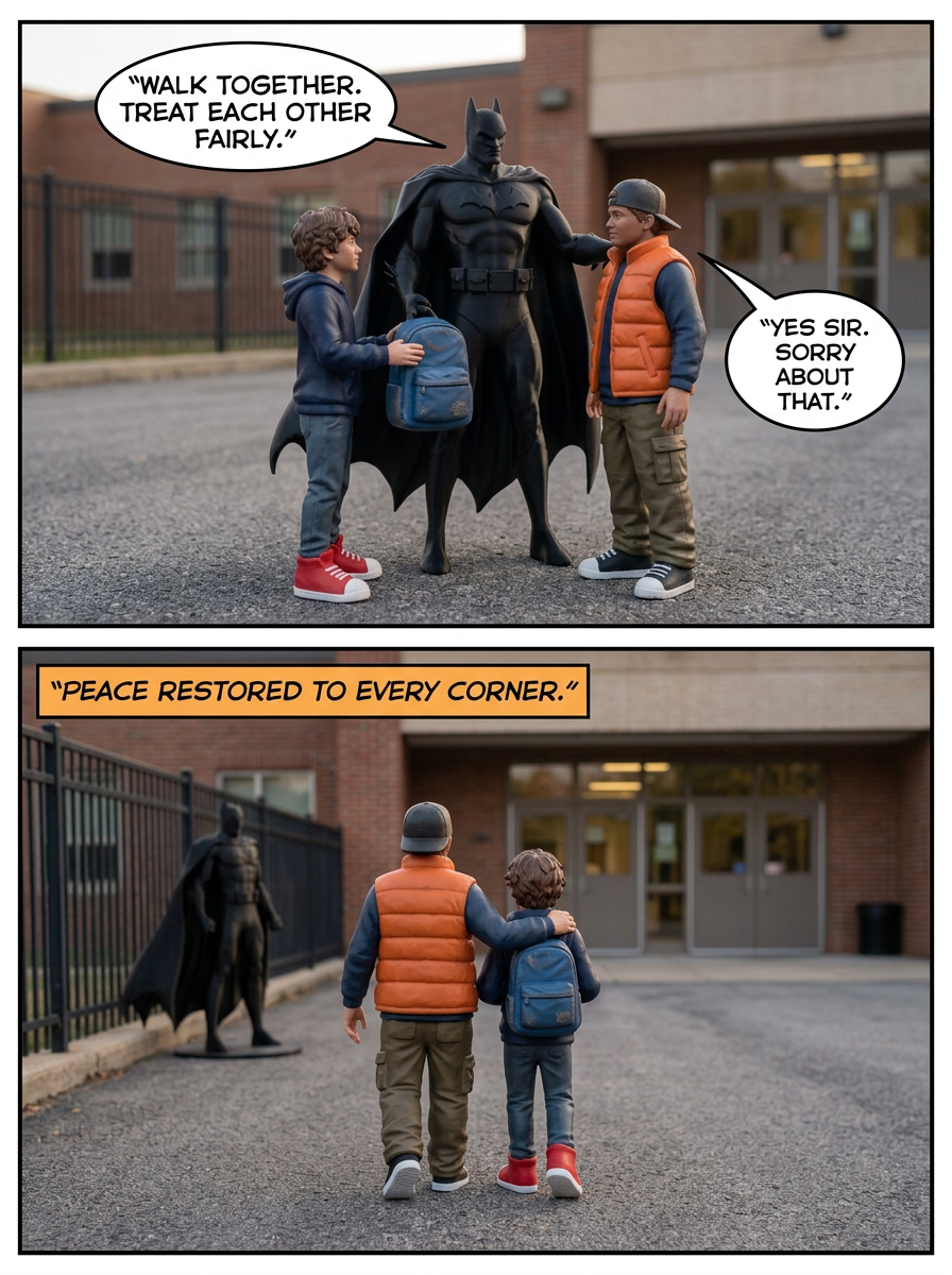 A Lesson in the Courtyard (page 4 of 4)