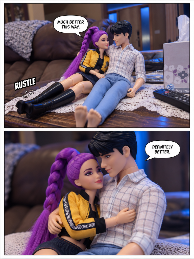 A Cozy Embrace on Movie Night (page 2 of 4)